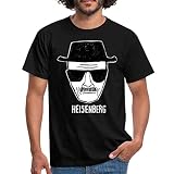 Spreadshirt Breaking Bad Heisenberg Skizze Zeichnung Männer T-Shirt, M, Schw