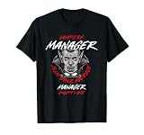 Vampir-Manager Halloween Boss Gruselig Arbeitgeber Lustig T-S