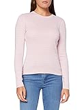 Levi's Damen Long Sleeve Baby Tee T-Shirt, Evening Sand Winsome Orchid, S