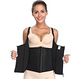 Joyshaper Waist Trainer Damen Bauchweg Korsett Taille Corsage Figurformender Taillenmieder Taillentrimmer Schweiß Weste Body Shaper für Shaping und Gew