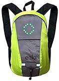 eelo Cyglo Lite - Der ultimative Outdoor-Fahrradrucksack für volle Sichtbarkeit und Aufmerksamkeit. Schützen Sie den Fahrer vor unachtsamen Fahrern. LED-Signalanzeige hinten - Grün (Lite)