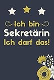 Lustiges Geschenk für Sekretärin,Notizbuch für Sekretärin.Perfekt zum geburtstag geschenk für Sekretärin,Tagebuch für Sekretärin,Geschenke lustiger ... Geschenk Idee,Notizbuch Für alle Sek