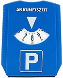 Parkscheibe mit 24-Stunden-Anzeige, Parkuhr Europäische Parkuhr 24-Stunden-Zeitanzeige und Eiskratzer für Auto-Winterverpackung