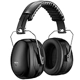 Wowteech Unisex HP056B Gehörschutz, Schwarz, Einheitsgröß