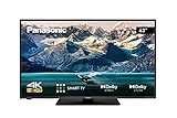 Panasonic TX-43JXW604 108 cm LED Fernseher (43 Zoll, 4K HDR TV, HD Triple Tuner, Smart TV), schw