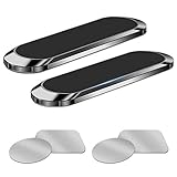 CASEIER Handyhalter Fürs Auto, Handyhalterung Auto Magnet, Multifunction Streifen KFZ Handyhalterung Auto, Universal Magnetische Handy Halterung für iPhone 12 11 Pro XS Max XS 8 7 Stand 2 ST