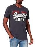 Superdry Herren VL AC Tee 220 T-Shirt, Eclipse Navy, XXL