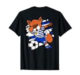 Dabbing Fox Uruguay Fußballtrikot Uruguayan Football Lovers T-S