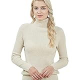 Warm Damen Herbst Winter Langarm Frauen Pullover 100% Kaschmir Sweater Strickpullover Rollkragen Verdickung Weib