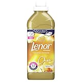 Lenor Weichspüler, Flauschige Wäsche mit Wäscheduft, 32 Waschladungen, Lenor Goldene Orchidee (800 ml)