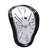 Wanduhr, Salvador Dali Schmelzende Uhr, Komisch Heim Büro Schreibtischuhr 7 Z