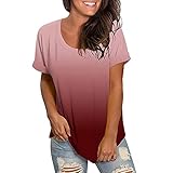 T Shirts Oversize Damen Damen Sommer Tshirt Italienische Blusen Tshirt Damen Print Ringelshirt Damen Damen T Shirt Kurzarm Shirt Sommer Damen Sportshirt Kinder Cold Shoulder Shirt Damen S