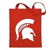 Kiwistar Spartaner Profil Tragetasche Baumwolltasche Stoffbeutel Umhängetasche Langer Henk