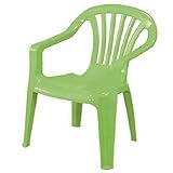 Progarden Stuhl Kindermonoblock Sedia, Baby, grü