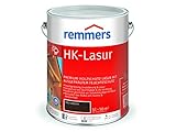 Remmers HK-Lasur palisander, 5 Liter, dekorative, lösemittelbasierte Premium Holzlasur aussen, 3facher Holzschutz mit Imprägnierung + Grundierung + Lasur, Holzschutz vor Feuchtigkeit, UV-S