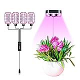 Furado LED Pflanzenlampe mit Ständer, 40W Pflanzenlicht Wachsen licht Grow Lampe Vollspektrum für Zimmerpflanzen mit Zeitschaltuhr (3/6/12H), 3 Arten von Modus, 5 Arten von Helligk