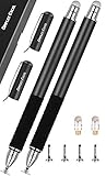 DIMPLES EXCEL Stift Stylus Eingabestift Pen Pencil Touchstift Kompatibel Für Apple iPad Pro Mini Air Tablets Touchscreen iPhone Surface Präzision Kapazitive Laptop Tablet Disc Tipund Sp