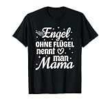 Beste Mama Mutter der Welt Engel ohne Flügel nennt man Mama T-S