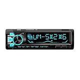 Auto Autoradio 1din Autoradio Aux-Eingabempfänger Bluetooth-Stereo-Radio MP3. Multimedia-Spieler-Unterstützung FM / MP3 / WMA/USB/SD Karte Spieler (Color : 5005)