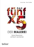 Das 5 x 5 der Malerei: Kunst-Epochen einfach verstehen. Vom Mittelalter bis zur klassischen M