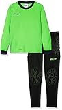 uhlsport Kinder Score Torwart-Set, Fluo grün/Marine, 116