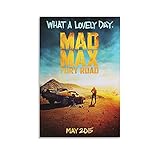 Mad-Max Fury Road (2015) Poster auf Leinwand, Wand- und Kunstdruck, moderne Wohnzimmer-Dekoration, ästhetische Poster, 20 x 30