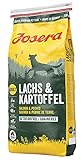 JOSERA Lachs & Kartoffel (1 x 15 kg) | getreidefreies Hundefutter | Lachsprotein als einzige tierische Proteinquelle | Super Premium Trockenfutter für ausgewachsene Hunde | 1