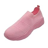 Sportschuhe Sneaker Damen Laufschuhe Freizeit Atmungsaktiv Leichte Tennisschuhe Indoor Schuhe Leichte Sneaker Flache Schuhe O
