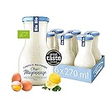 Curtice Brothers Bio Mayonnaise im 6er-Pack - Great Taste Award Gewinner 2020 - Organic Mayo aus Bio-Eiern – 6x 300 g