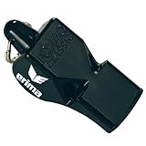 erima Fox 40 Schiedsrichterpfeife Classic, Schwarz, One size, 732304