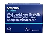 Orthomol vital m 30er Granulat, Tablette & Kapseln, Grapefruit - Vitamin Komplex für Männer bei Müdigkeit & Erschöpfung