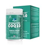 Physis Mikroaktives CoQ10 | Klinisch getestetes patentiertes Co-Enzym Q10 | 240 mg täglich - 180 Tabletten | Überlegene Bioverfügbarkeit und Absorption | 24-Stunden-Zeitfreigab