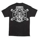 Edelbrock 289335 Herren T-Shirt, Gr. M, Schw