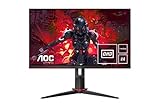 AOC Gaming Q27G2U - 27 Zoll QHD Monitor, 144 Hz, 1ms, FreeSync Premium (2560x1440, HDMI, DisplayPort, USB Hub) schw