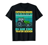 Entschuldigung Ich habe einen Traktor Gesehen T-S