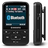 OAKCASTLE MP200 8GB MP3-Player | Tragbarer Musik-Player mit Bluetooth- und Kopfhörer-Konnektivität | UKW-Radio und Micro-SD-S