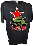 YUCONG T-34/85 Russian Soviet World Tanks CCCP T34 T46 Ww2 1/35 Armor T