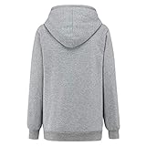 WENZHOU Women’s Sweatshirt Animal Pouch Hood Tops Carry Cat Breathable Pullover Blouse Kapuzenpullover Damen Sweatshirt Pullover Teenager Mädchen Hoodie Herbst Winter Hoodie F