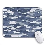 Gaming mouse pad navy camouflage urban blue wide camo muster camoflauge army rutschfeste gummi backing computer mousepad für notebook