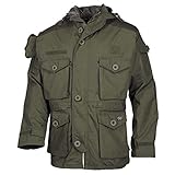 MFHHighDefence Kommandojacke, Smock, Rip Stop, Oliv - S