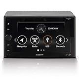 XZENT X-427: 2-Din Autoradio, Multimediasystem mit 16,5 cm / 6,5“ Touchscreen, Mediencenter mit DAB+, Bluetooth, USB, zum Navi für PKWs und Reisemobile erweiterb