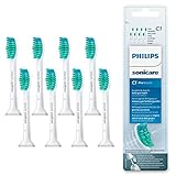 Philips Sonicare ProResults Standard-Bürstenköpfe für Schallzahnbürste (Modell HX6018/07)