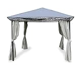 GRASEKAMP Qualität seit 1972 Schutzhaube 3 x 3,6 m Abdeckplane Plane Pavillon Hardtop Reg