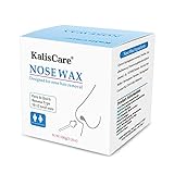KalisCare Nose Wax Kit, Nasenhaarentfernung Waxing Kit für Männer und Frauen, 100g