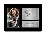 HWC Trading Emma Watson A4 Ungerahmt Signiert Gedruckt Autogramme Bild Druck-Fotoanzeige Geschenk Für Hermione Granger Harry Potter F