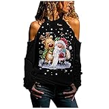 Woohooens Weihnachten & Silvester Geschenke Party Deko - Faultier Weihnachten - Hoodie zweifarbig und Kapuzenpullover für Herren und Damen Top