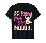 Lustig Hokus Pokus Fick Dich Modus - Böses Einhorn T-S