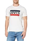 Levi's Herren Graphic T-Shirt, Weiß (84 Sportswear Logo White White 0000), Larg