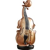 Personalisierte Geldbox Violine Modell Piggy Bank Kreative Harz Münze Jar Wohnzimmer Weinkabinett Fernseher Schrank Sparschwein Dekoration Home Dekorationen Sparen Geldbox Münze Bank ( Color : Brown )