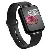 XXHH Smart Watch – Farbmonitor Herzfrequenz-Monitor Armband für iOS